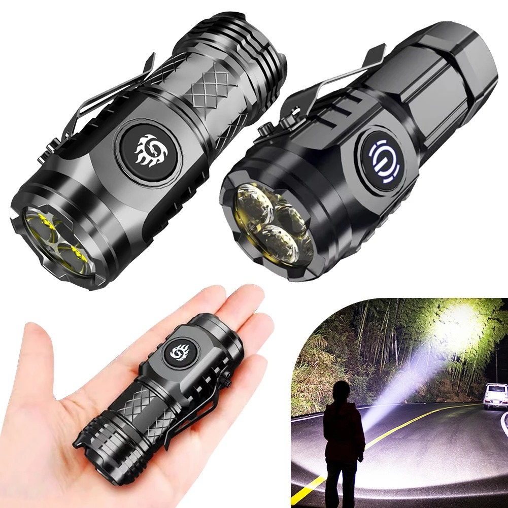 Mini Flashlight ( ABS Plastic Body)